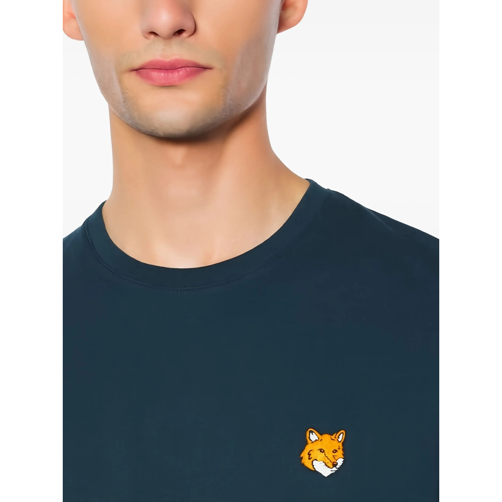 Maison Kitsuné Logo-Patch T-Shirt