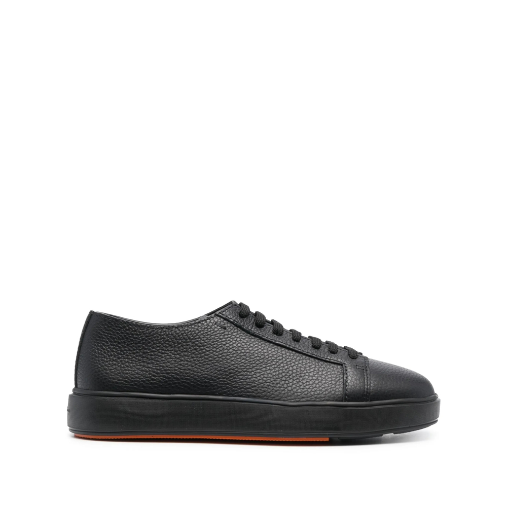 Santoni Leather Low-top Sneakers
