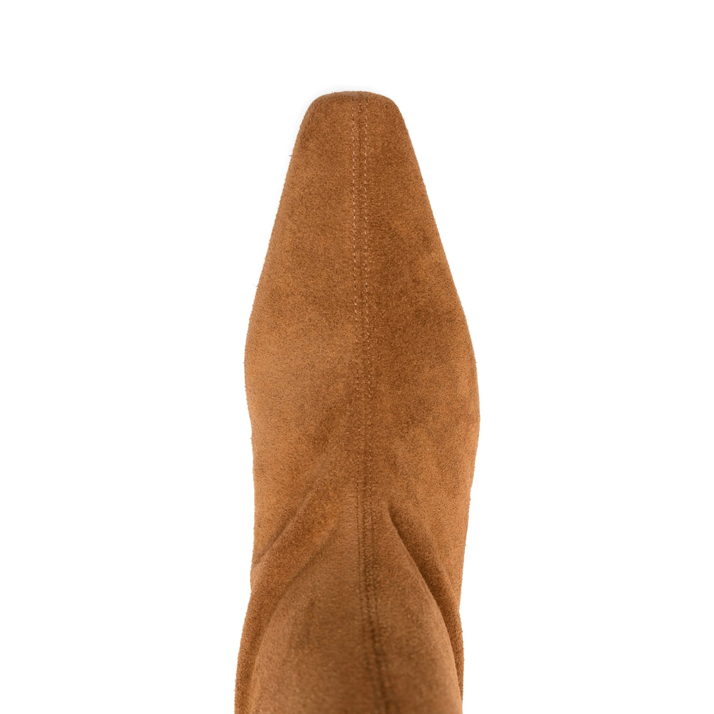 60Mm Wally Suede Leather Pointed-Toe Boots
