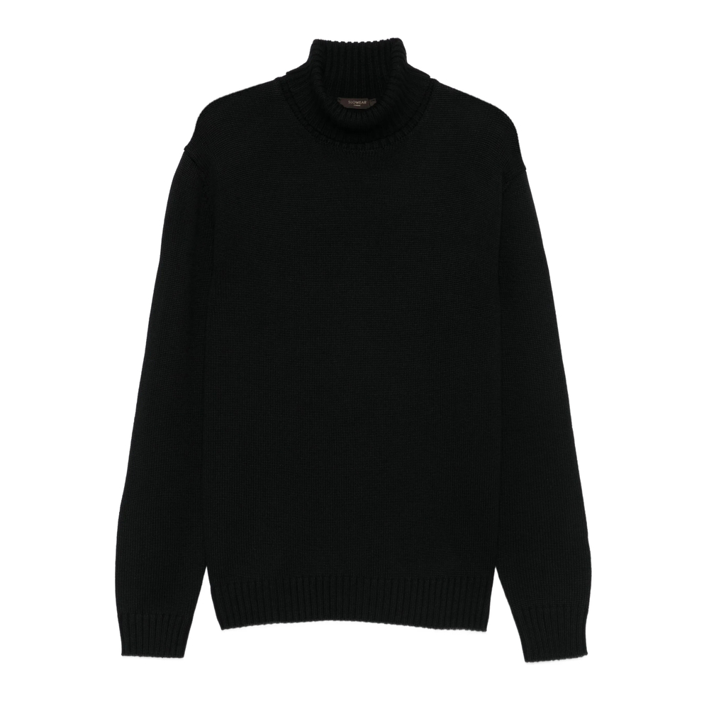 Zanone By Slowear Turtleneck Wool Sweater