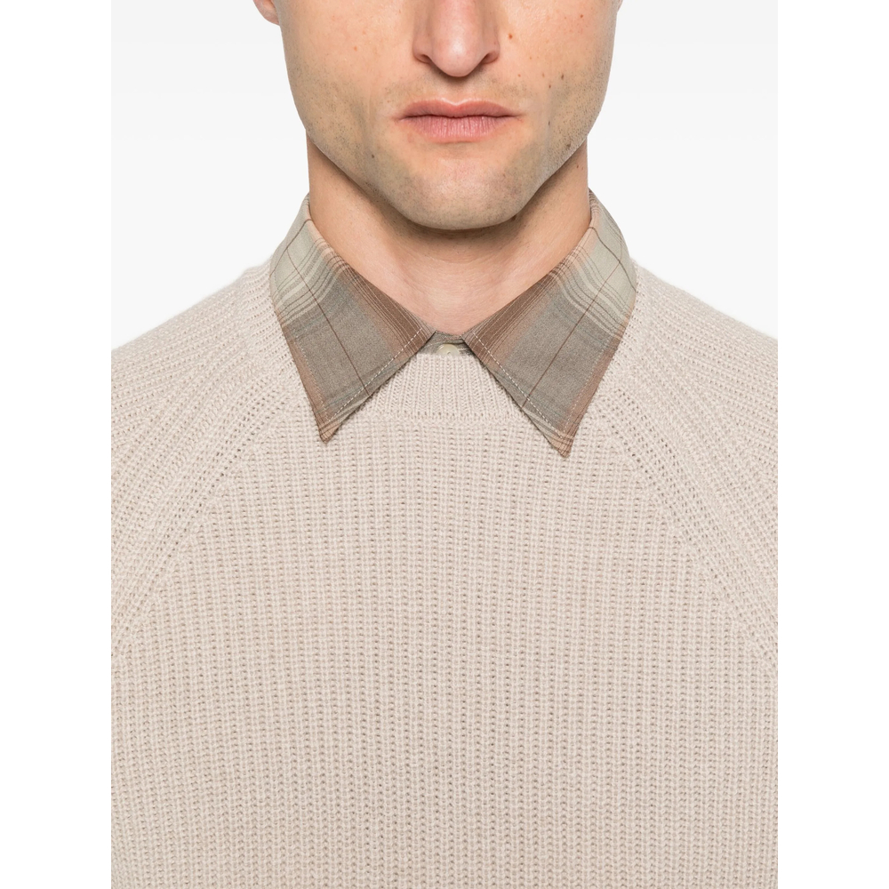 Raglan-Sleeve Cashmere Sweater
