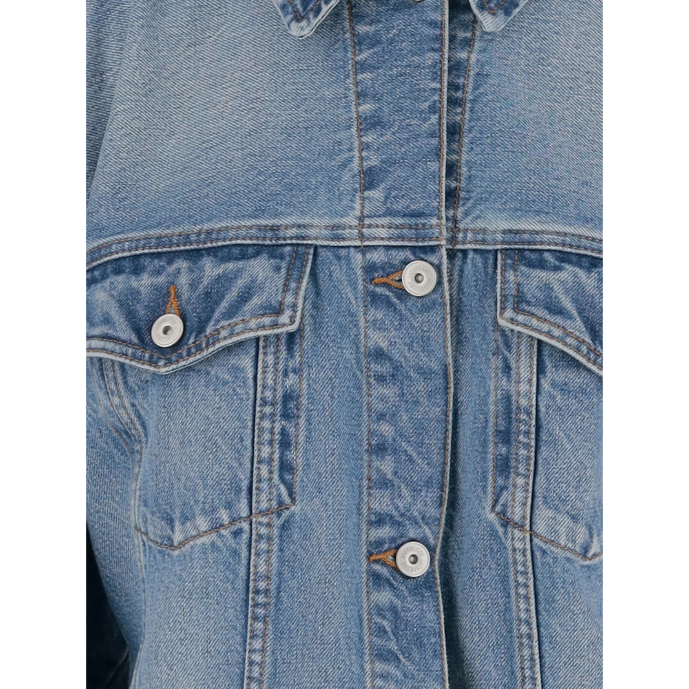Belted Denim Jacket