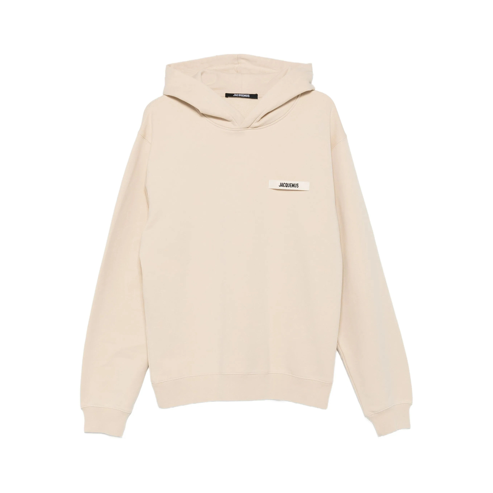 Jacquemus The Gros Grain Logo-plaque Hooded Sweatshirt