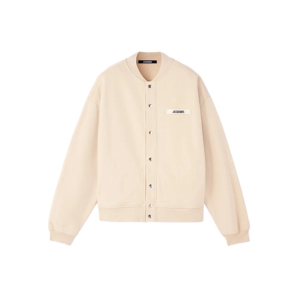 Jacquemus The Gros Grain Button-fastening Logo-plaque Cardigan