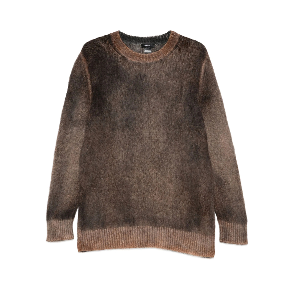Avant Toi Brushed Crew-neck Sweater