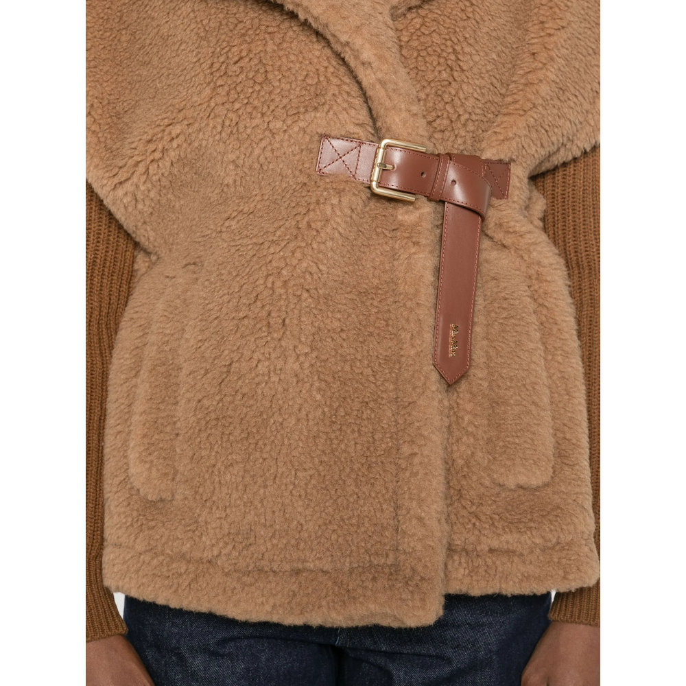 New Abavo Faux-Fur Cape Jacket