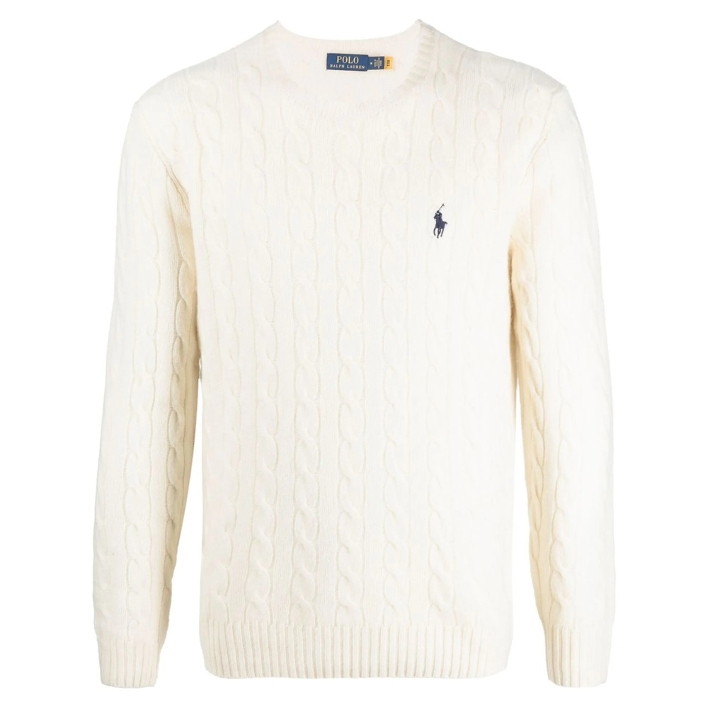 Cable-Knit Cotton Jumper