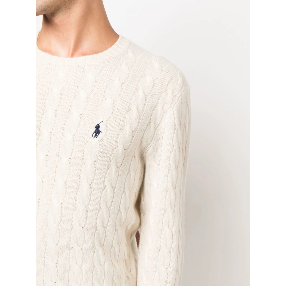 Cable-Knit Cotton Jumper