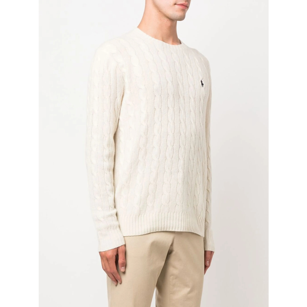 Cable-Knit Cotton Jumper