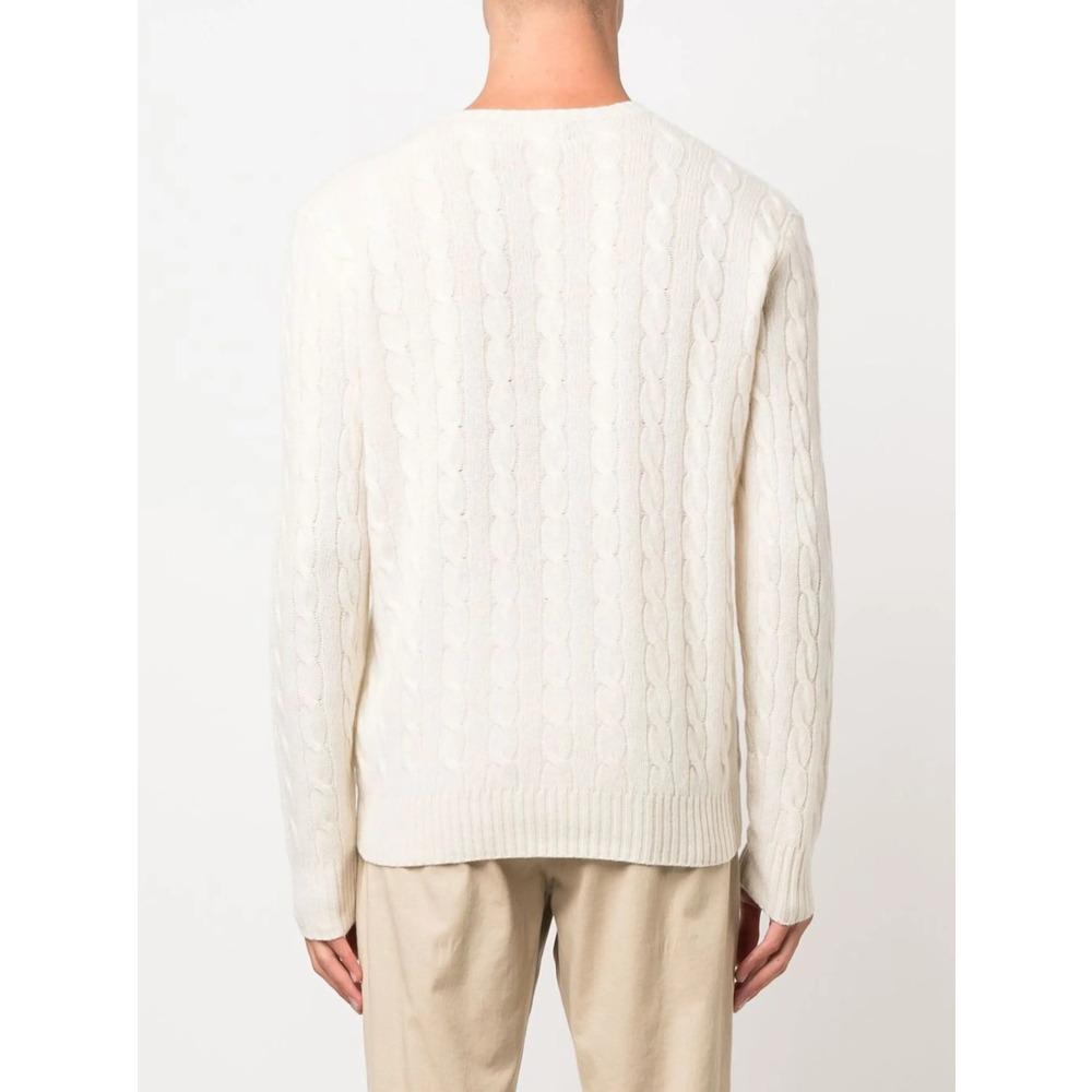 Cable-Knit Cotton Jumper