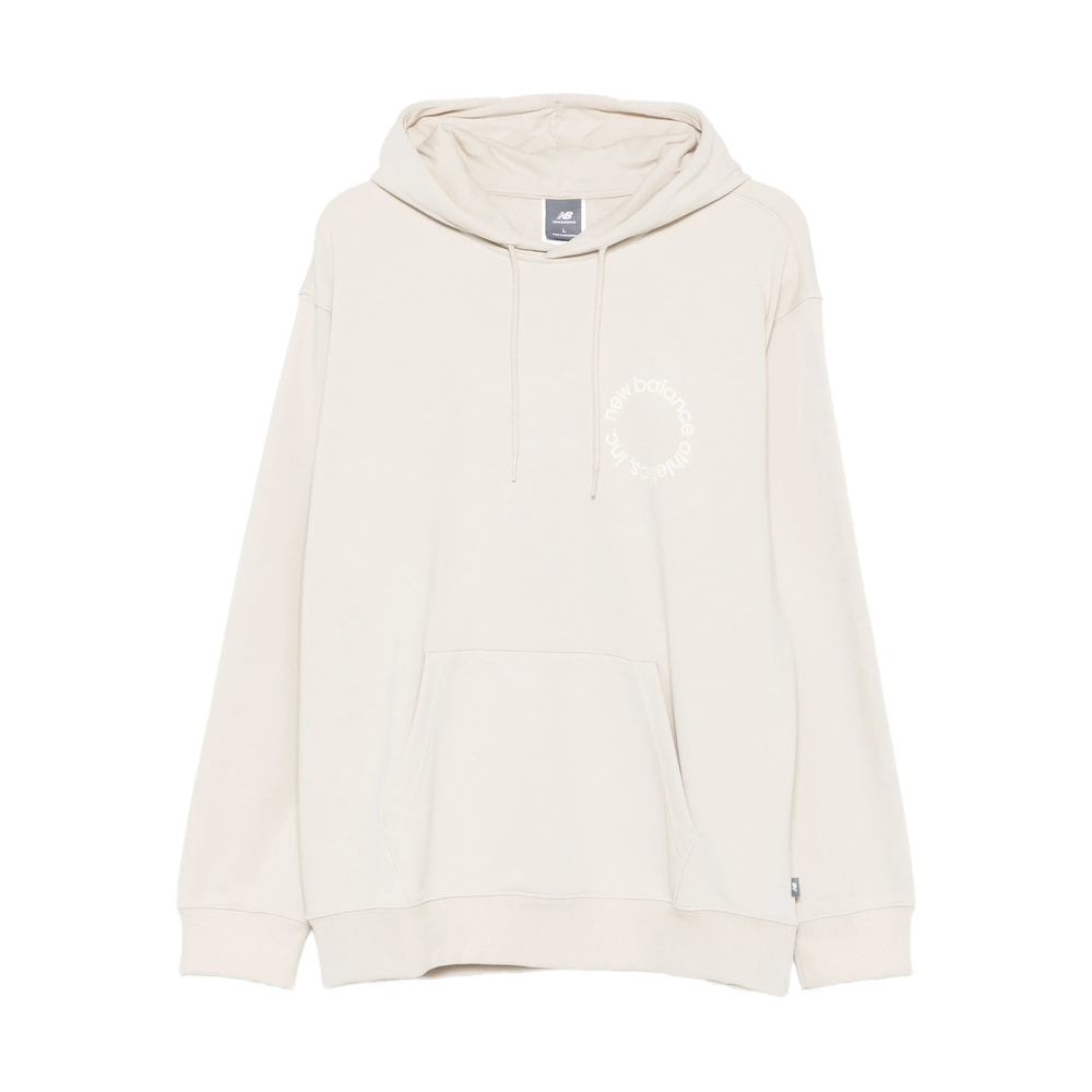 New Balance Circular Logo Print Hoodie