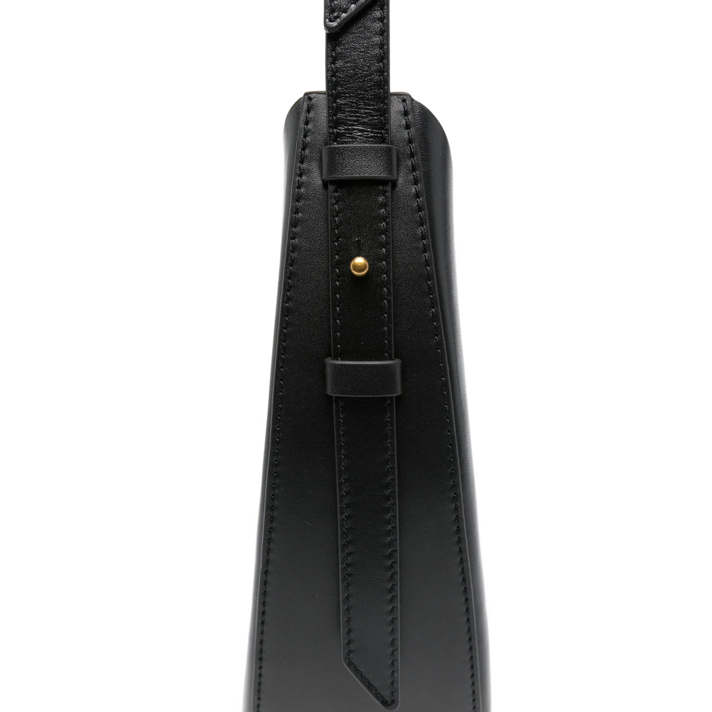 Wino Crescent Sheepskin Shoulder Bag