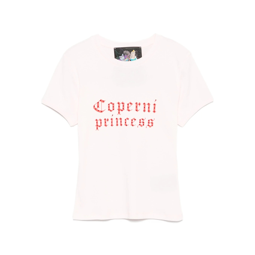 Coperni Logo-print T-shirt In Pink