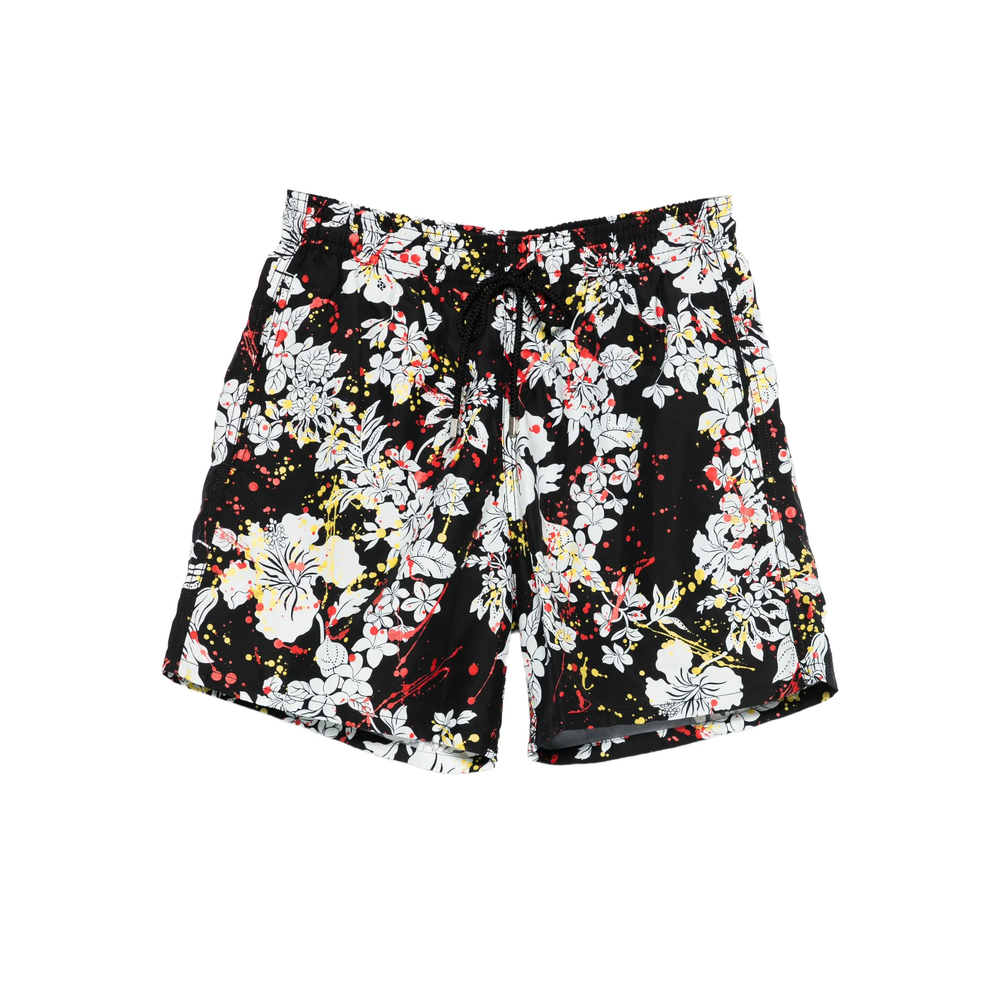 Palm Angels Floral-print Swim Shorts