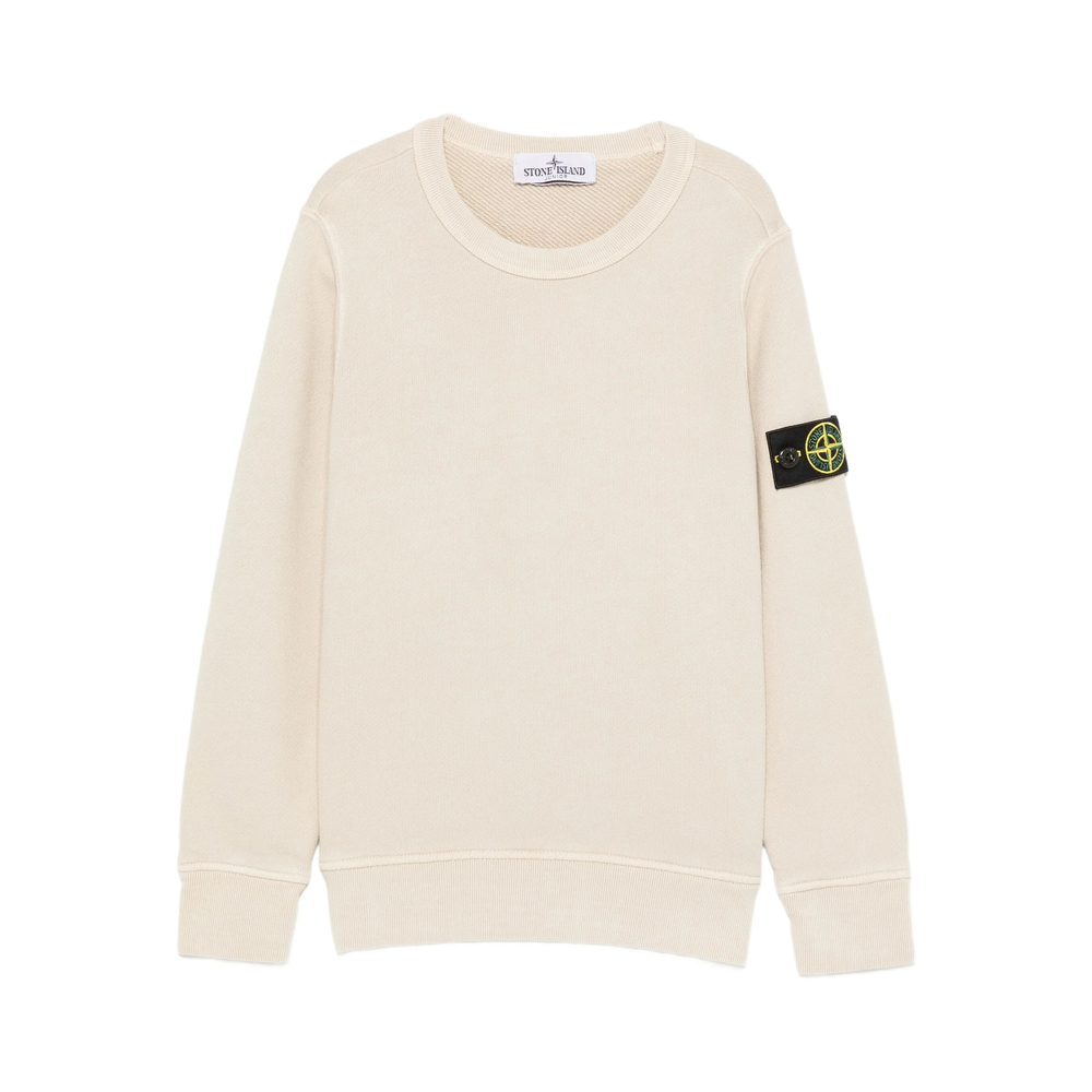 Stone Island Compass-badge Cotton Sweatshirt