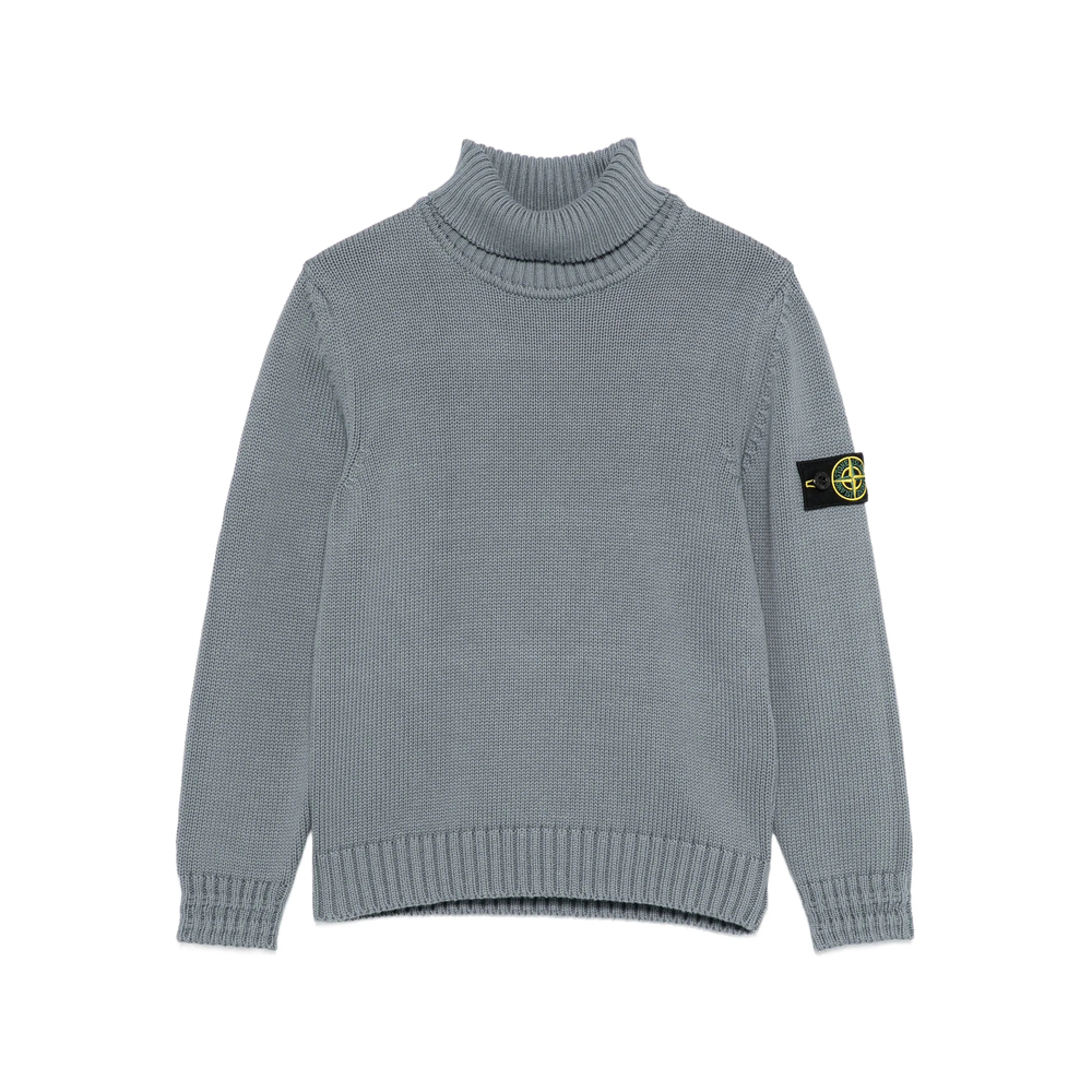 Stone Island Roll-neck Logo-patch Sweater
