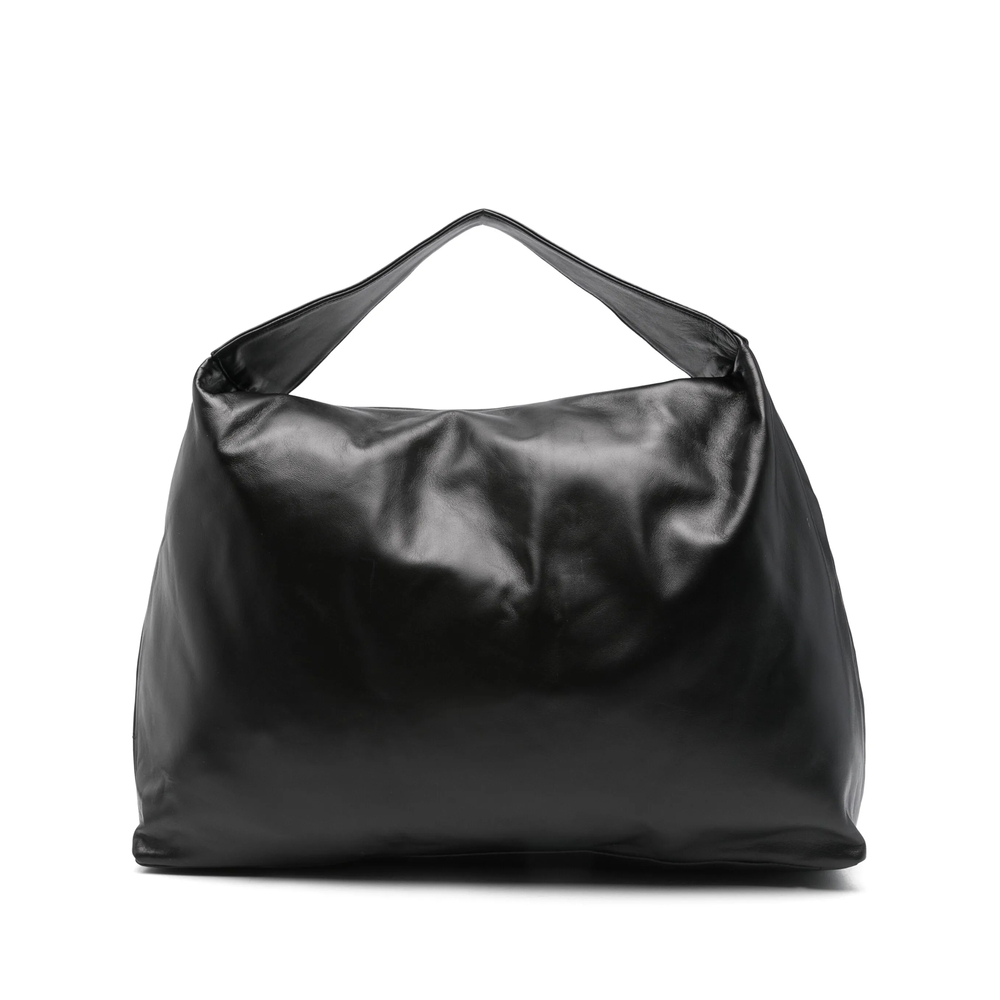 Gimaguas Leather External-pocket Shoulder Bag