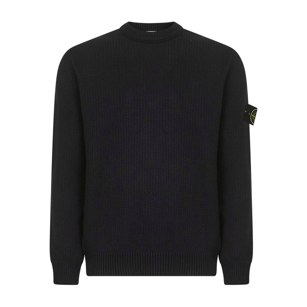 Stone Island Ribbed Crew-neck Sweater
