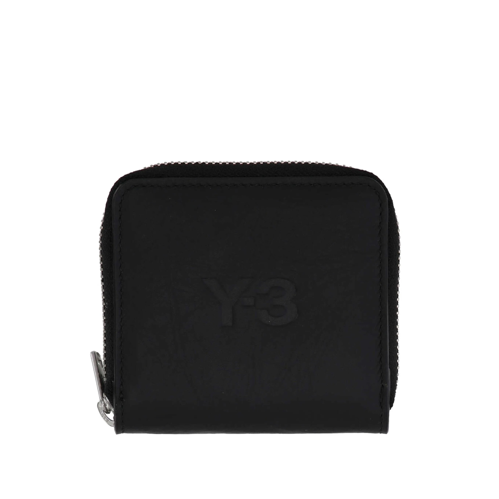 Y-3 Crinkle Leather Wallet