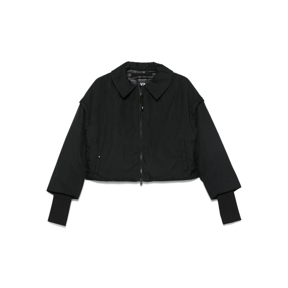 Y-3 Zip-front Jacket In Black