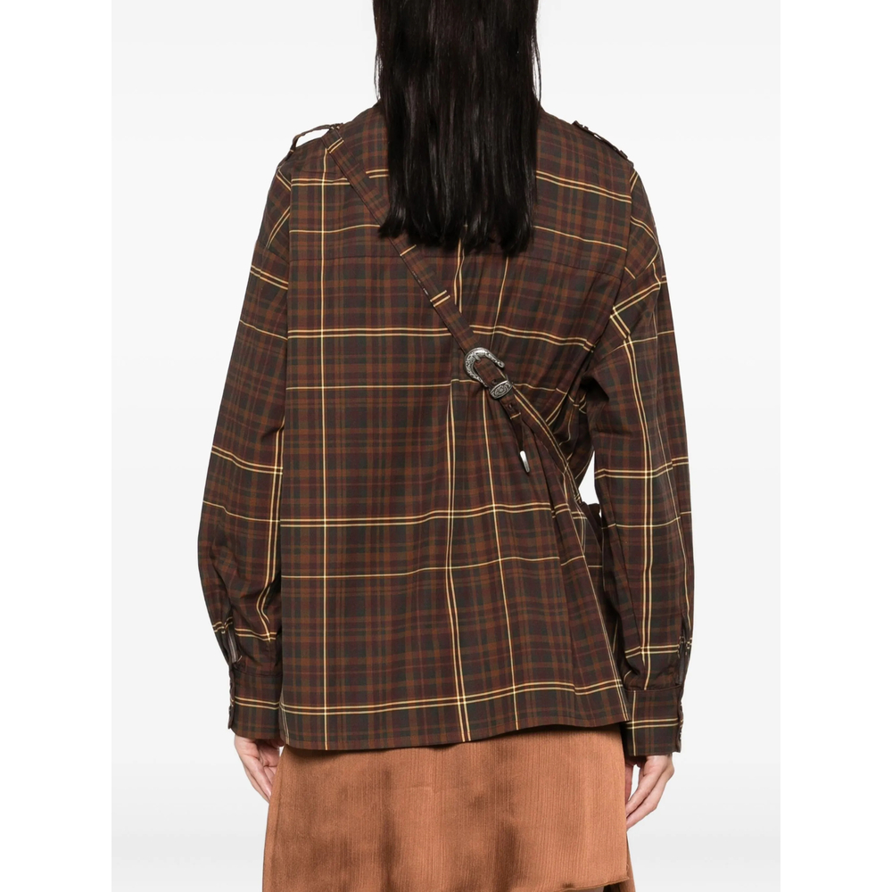 Siedrés Athelia Checked Top