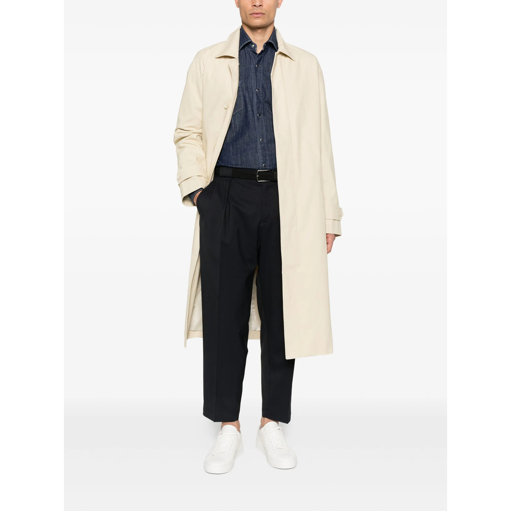 Pleated-Front Trousers