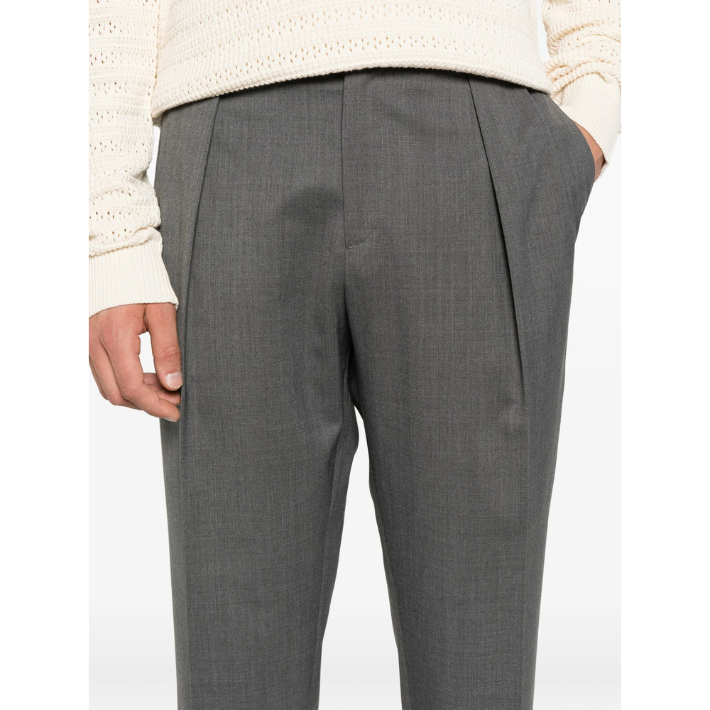 Pleated-Front Trousers