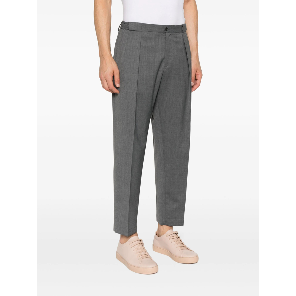 Pleated-Front Trousers