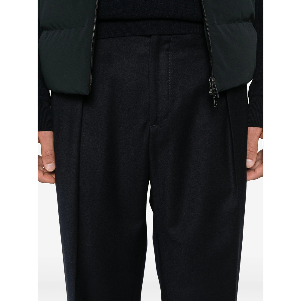 Pleated-Pocket Trousers