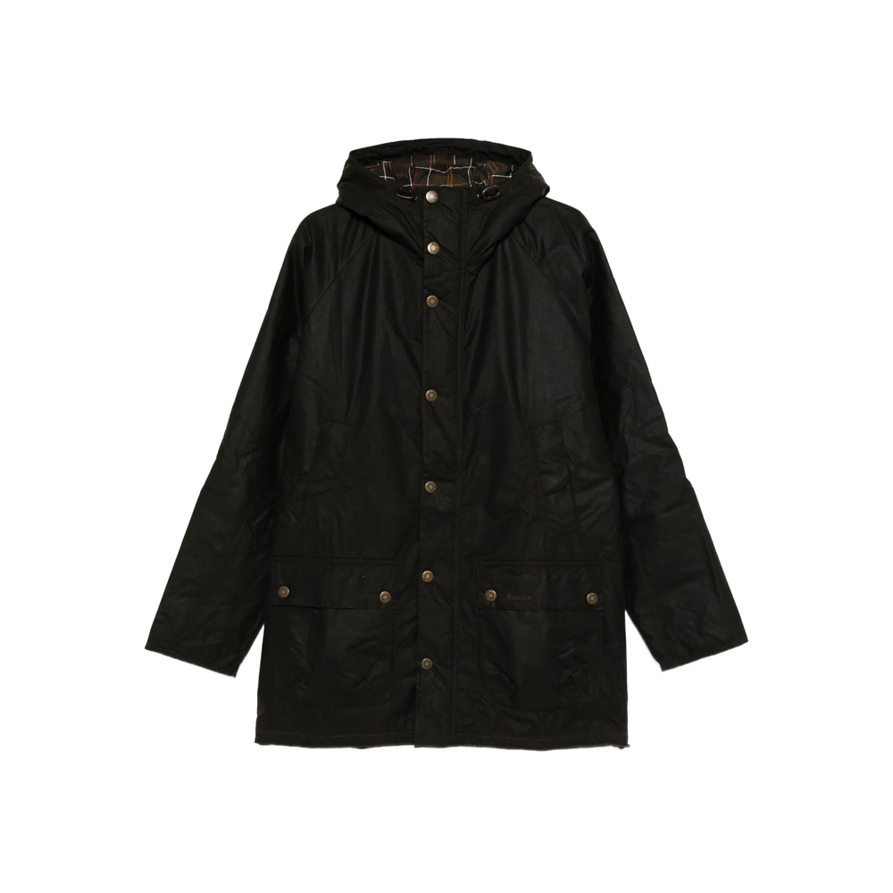 Barbour Hooded Snap-fit Coat
