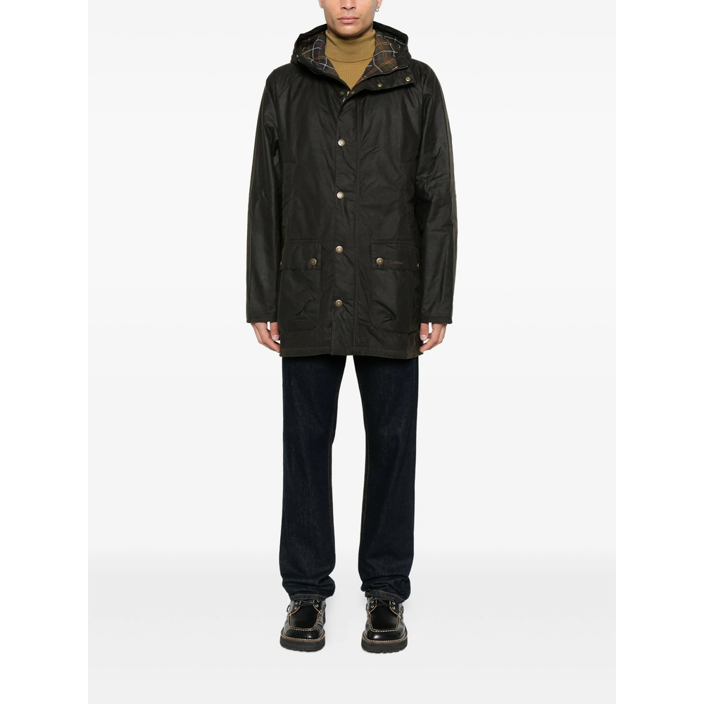Hooded Snap-Fit Coat