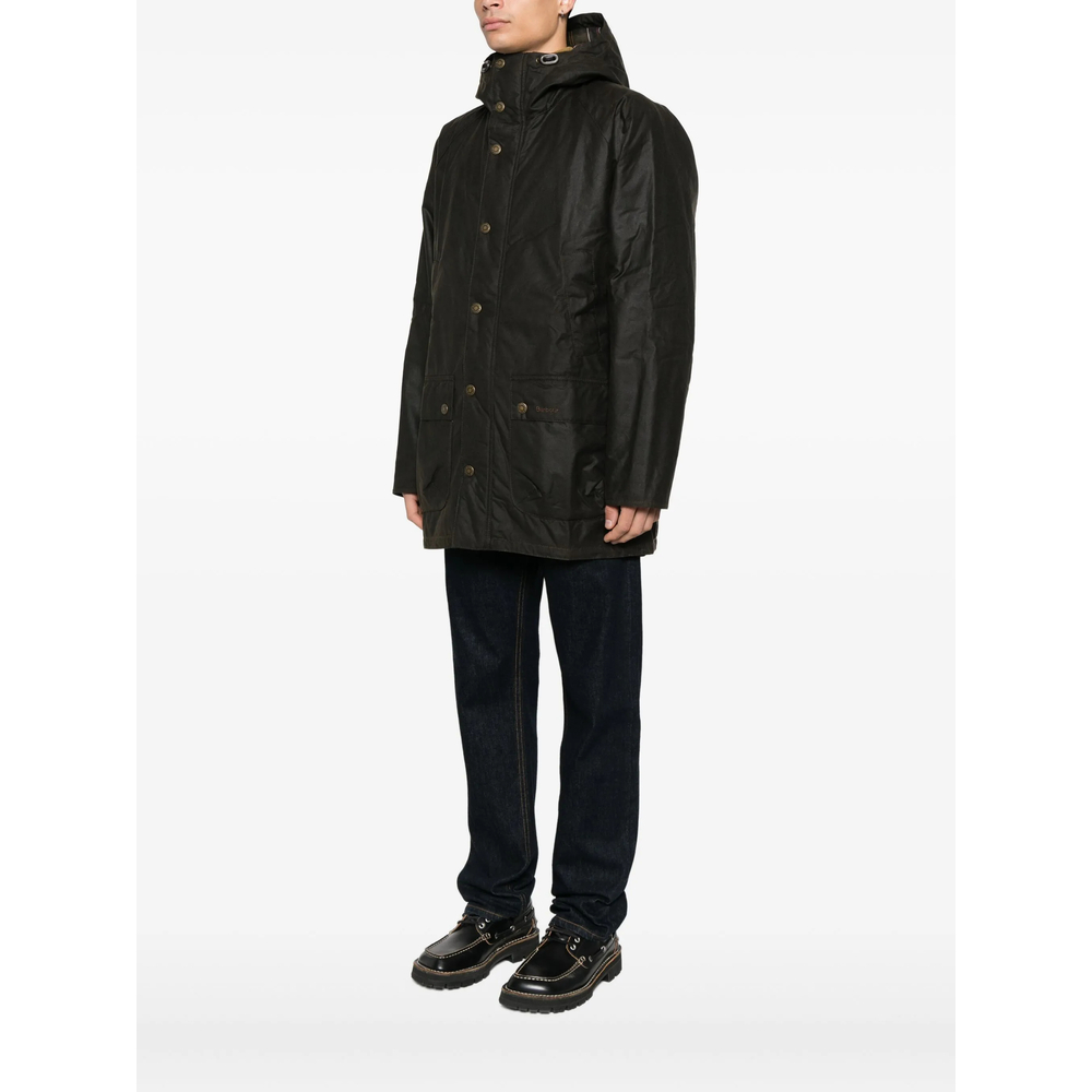 Hooded Snap-Fit Coat