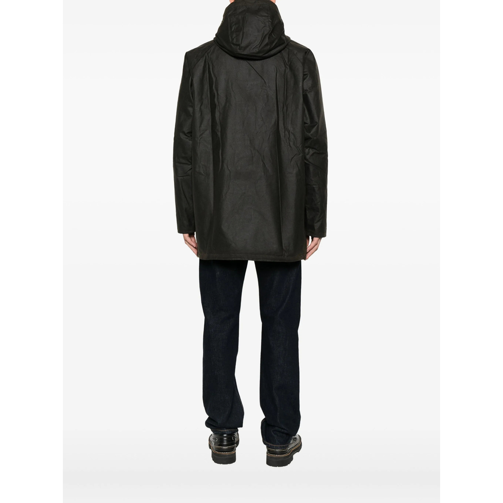 Hooded Snap-Fit Coat