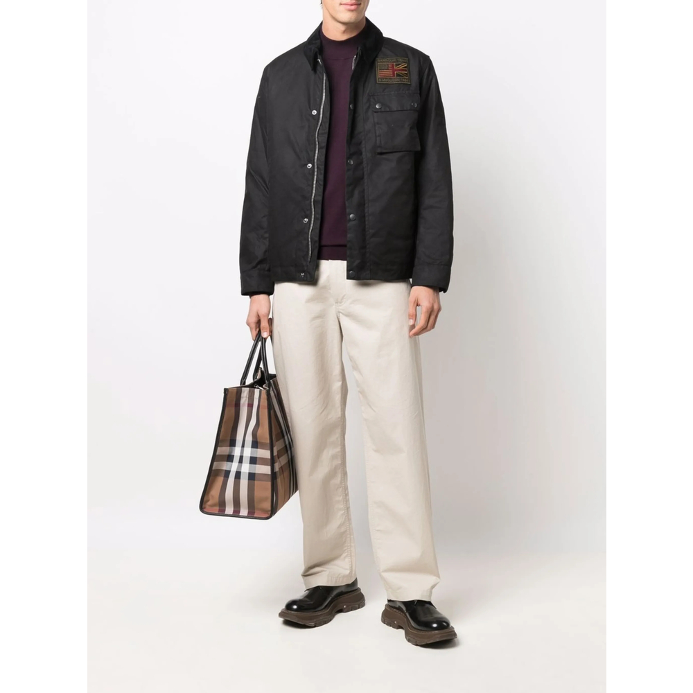 Wax-Effect Field Jacket