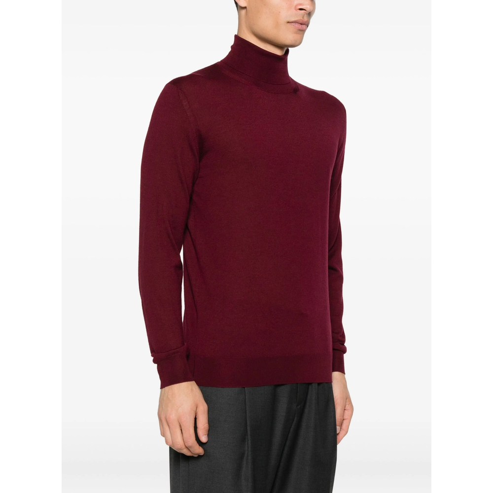 Roll-Neck Long-Sleeve Top
