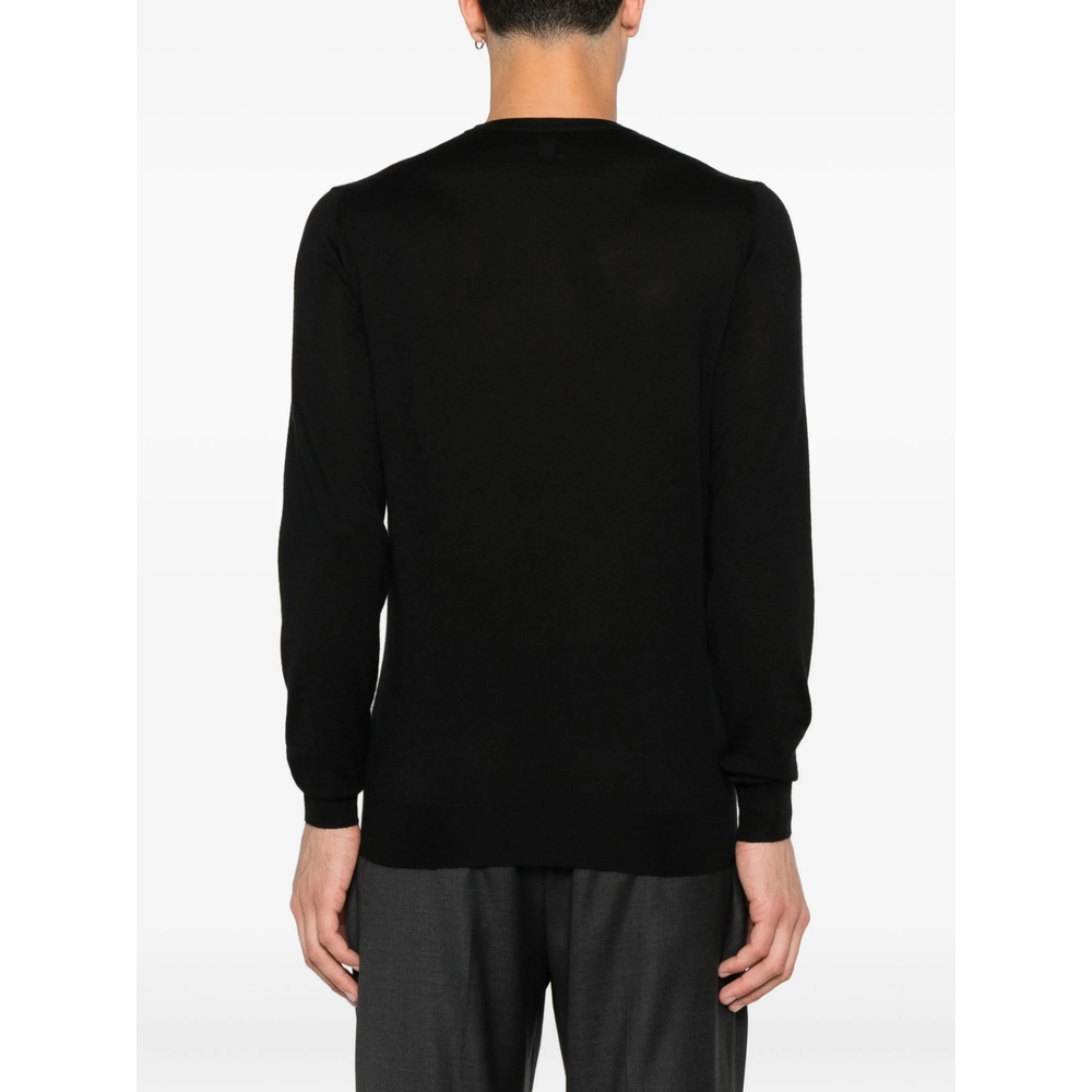 Crew-Neck Long-Sleeve Top