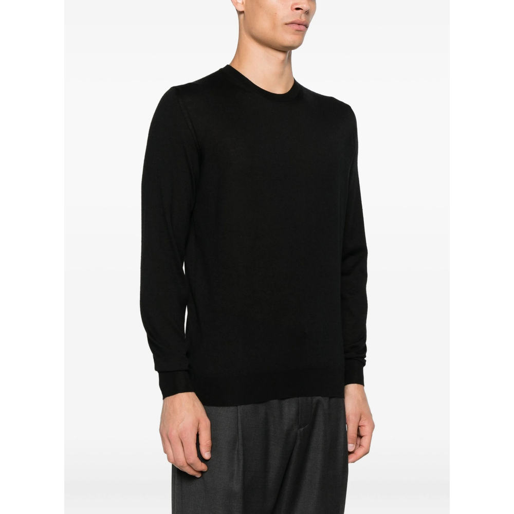 Crew-Neck Long-Sleeve Top