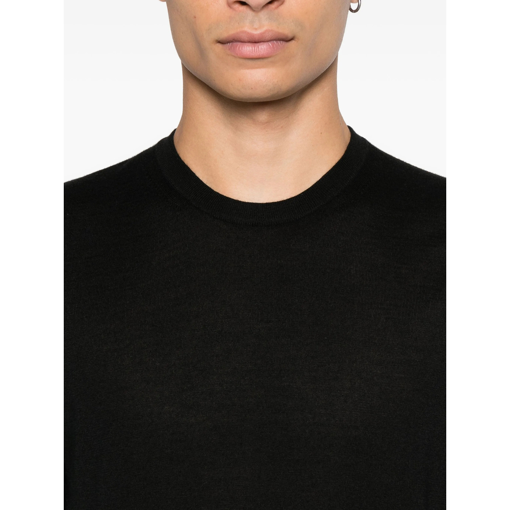 Crew-Neck Long-Sleeve Top