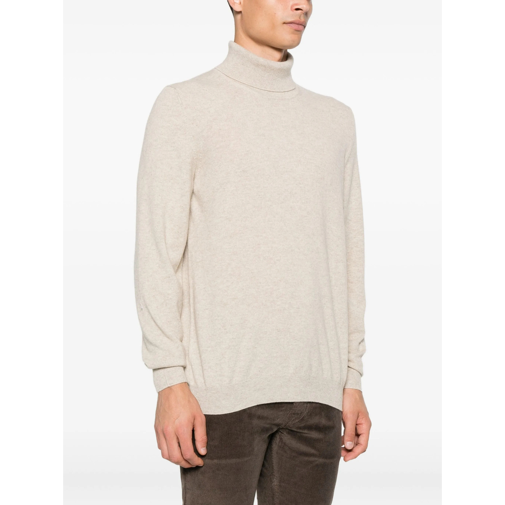 Cashmere Roll-Neck Top