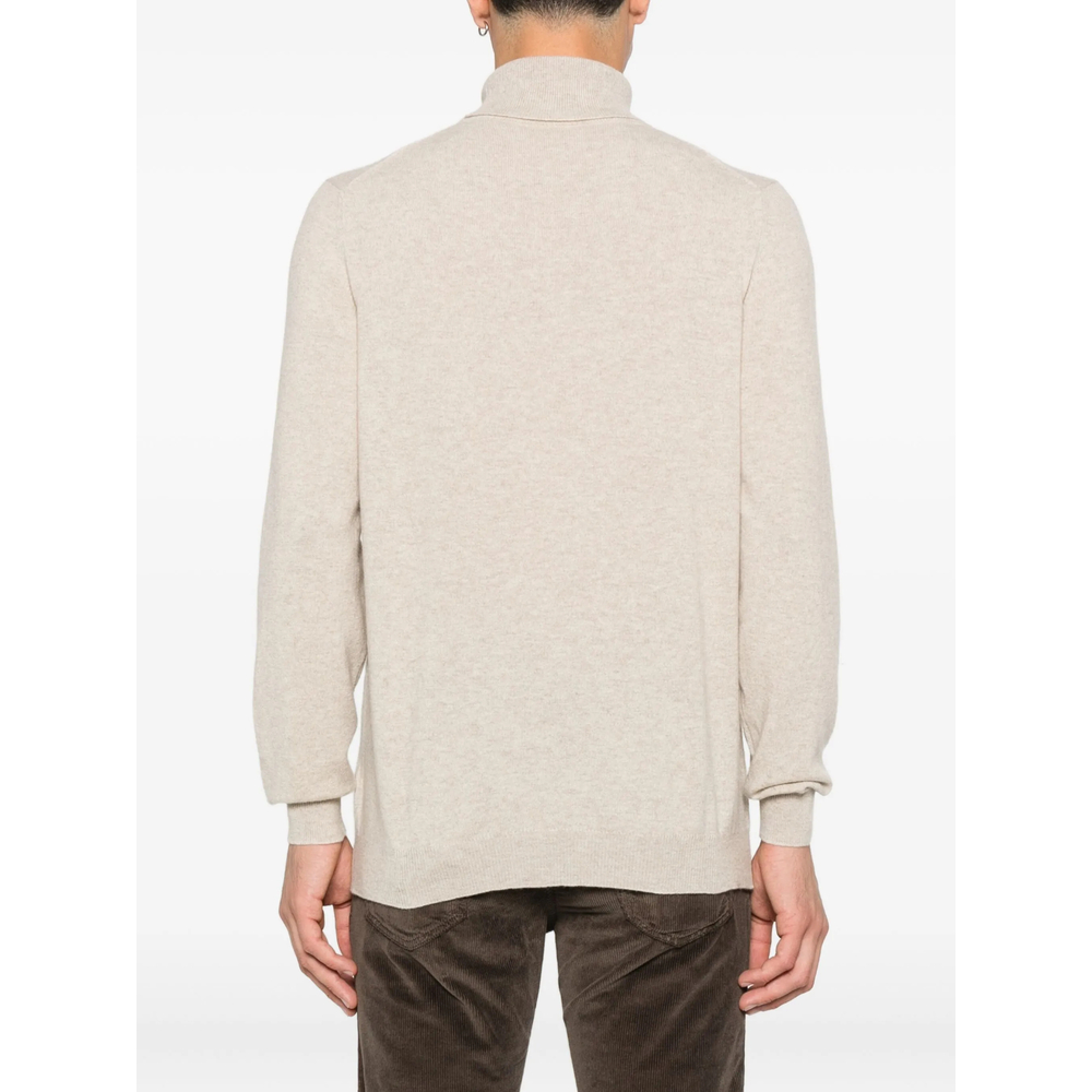 Cashmere Roll-Neck Top