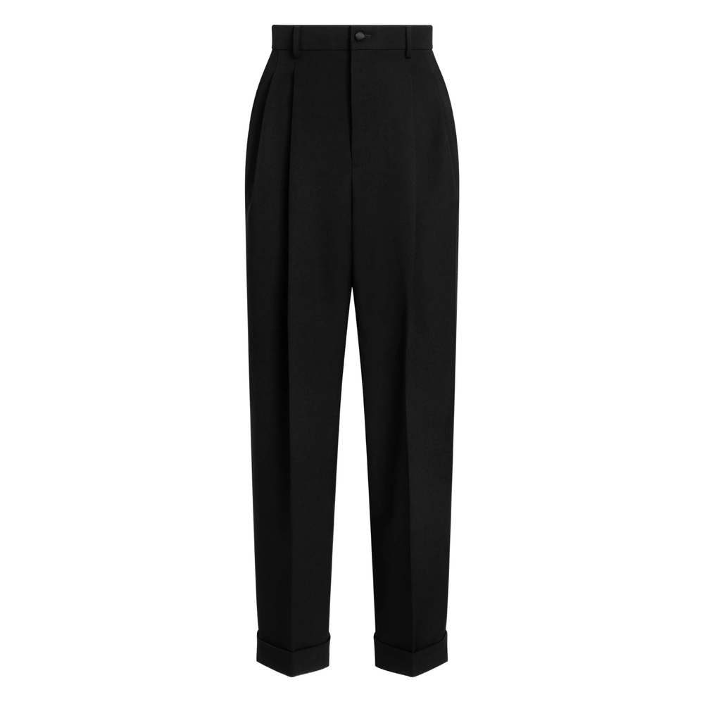 Dolce & Gabbana Pleated Cuffed Trousers