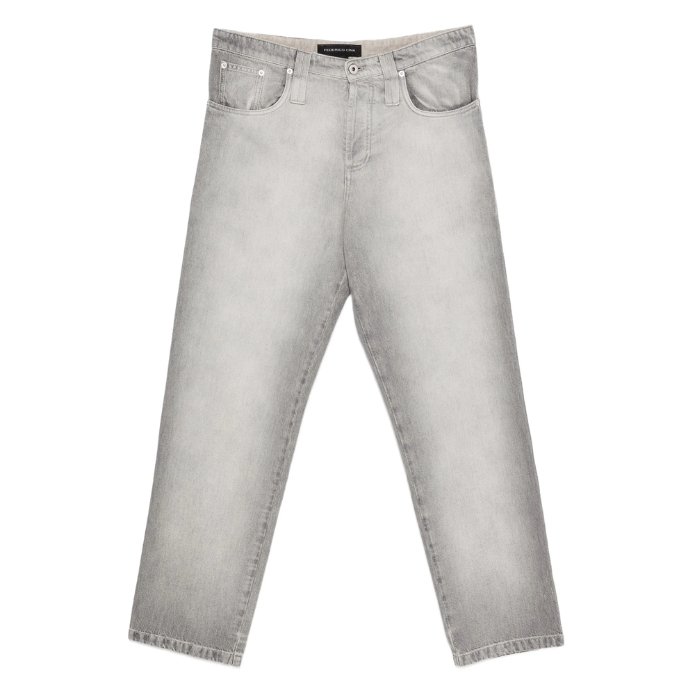 Federico Cina Faded Effect Jeans