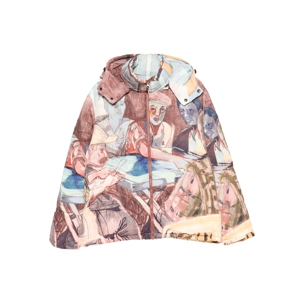 Kidsuper Hooded Graphic-print Jacket