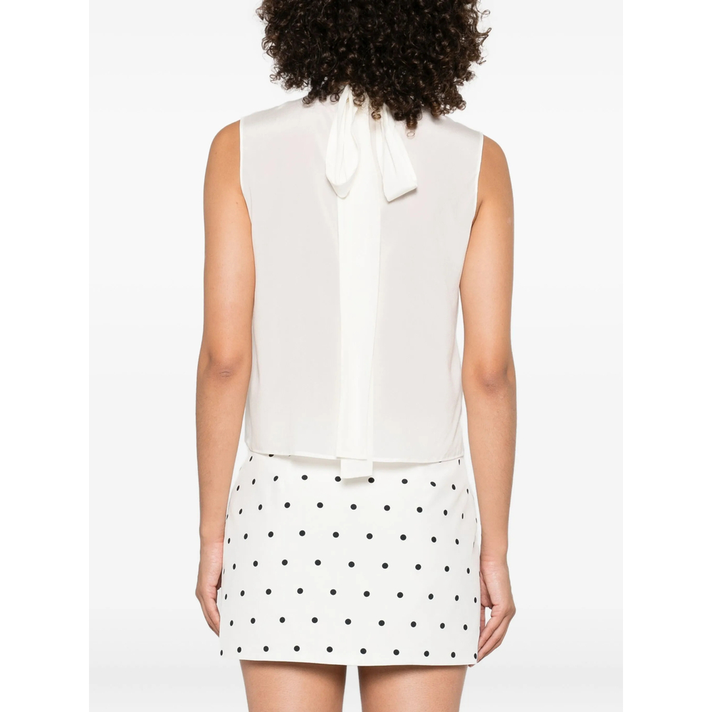 Sleeveless Mock-Neck Top