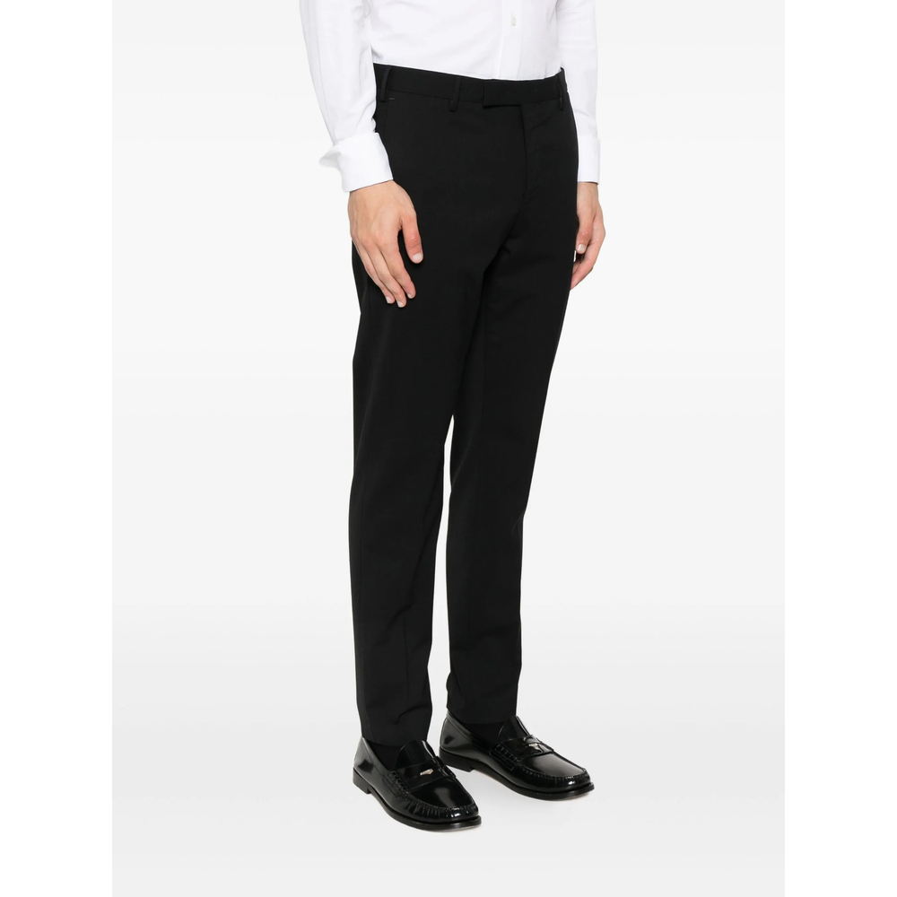 Pressed-Crease Trousers Slim-Fit