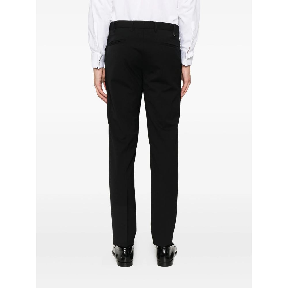 Pressed-Crease Trousers Slim-Fit