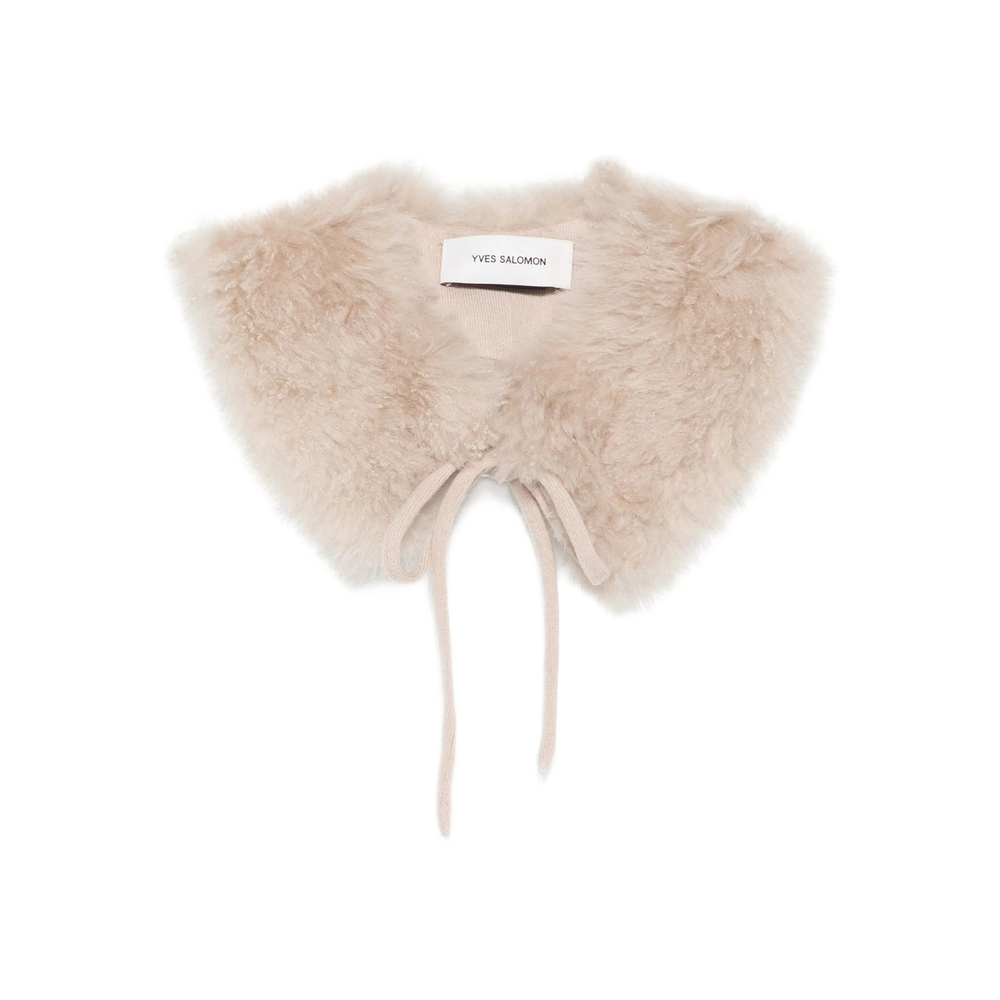 Yves Salomon V-neck Scarf