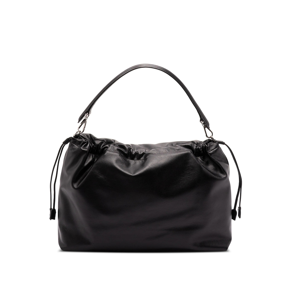 Fendi Maxi Flux Leather Shoulder Bag