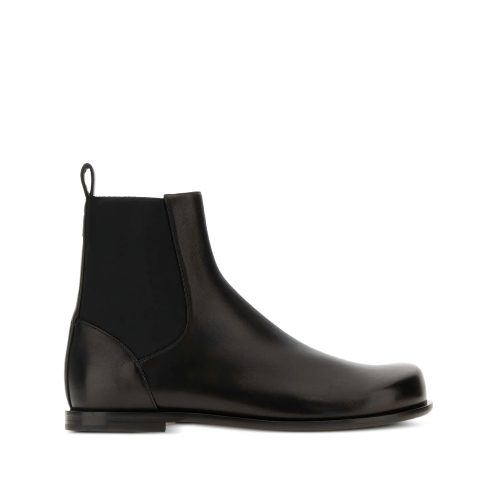 Fendi Leather Ankle Boots