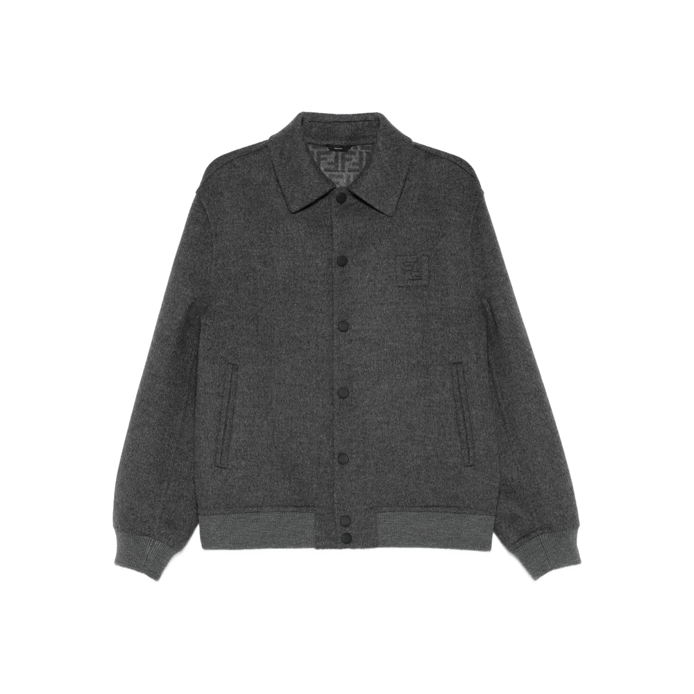 Fendi Wool Bomber Jacket